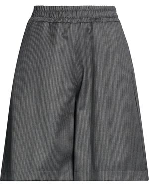 Piece of White Shorts & Bermuda Shorts Virgin Wool, Polyamide - Gray