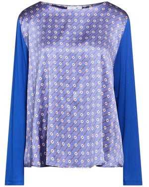 Niu Top Silk, Elastane - Blue