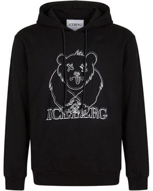 Iceberg Sweatshirt Cotton - Black