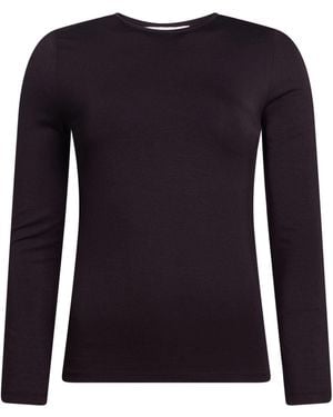 Alpha Studio T-Shirt Viscose, Elastane - Black