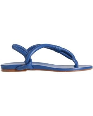 Roberto Del Carlo Thong Sandal Leather - Blue