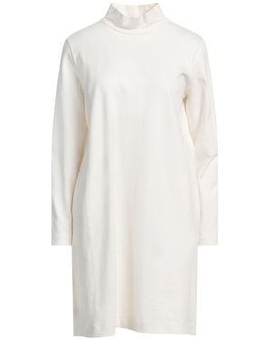 European Culture Mini Dress - White