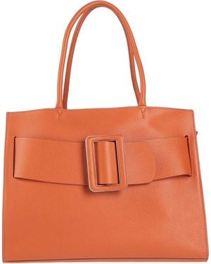 Boyy Grape Leather Disc 30 Handbag in Metallic | Lyst