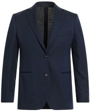The Gigi Blazer Virgin Wool, Elastane - Blue