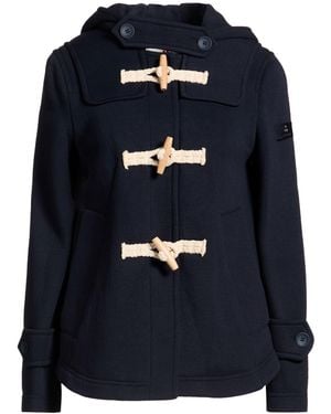 Peuterey Coat Cotton, Polyamide - Blue