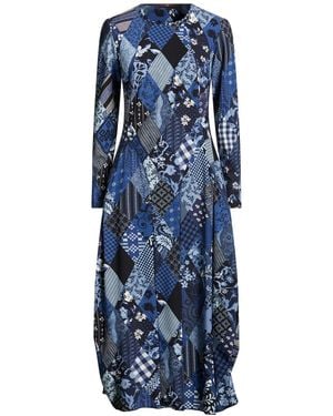 High Vestido Midi - Azul