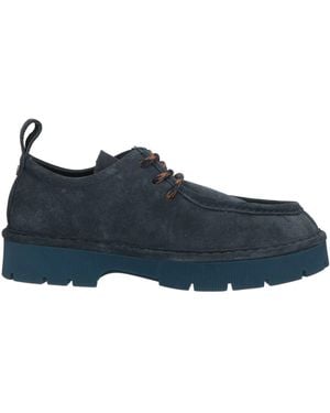 Pànchic Lace-Up Shoes Leather - Blue