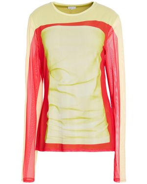 Loewe Top Polyamide, Elastane, Viscose - Red