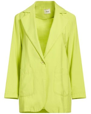 Dixie Blazer Viscose, Elastane - Green