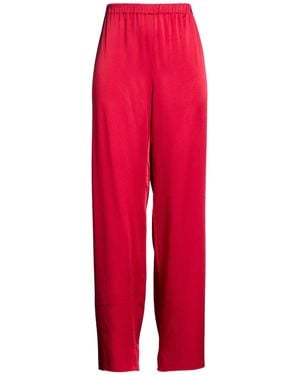 Marina Rinaldi Pants Acetate, Viscose - Red