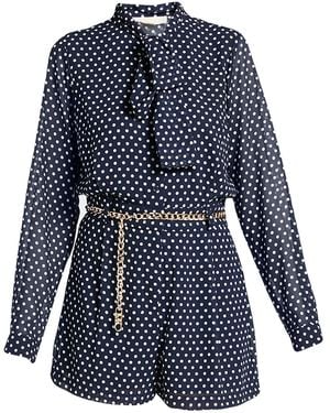 MICHAEL Michael Kors Playsuit - Blue