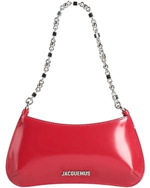 Jacquemus La Piccola Bisou Chaine -- Handbag Leather - Red