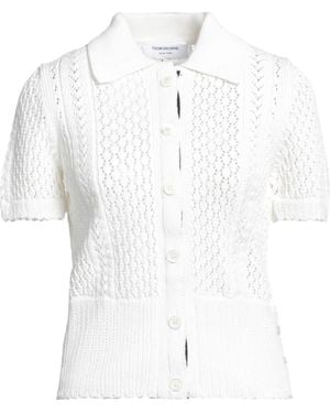 Thom Browne Cardigan - Bianco