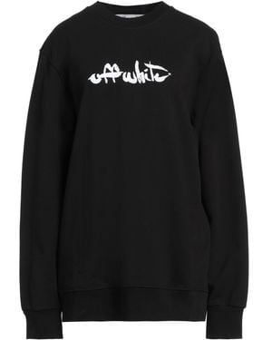 Off-White c/o Virgil Abloh Off- Sweatshirt Cotton - Black