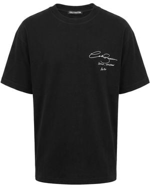 Cole Buxton T-Shirt Cotton - Black