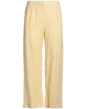 Purotatto Trousers Linen - Natural