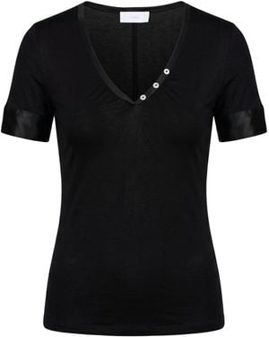 Malo T-Shirt Cotton, Elastane - Black