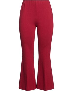 Liviana Conti Trousers Viscose, Polyamide, Elastane - Red