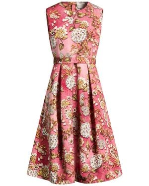 Mary Katrantzou Midi Dress Polyamide - Red