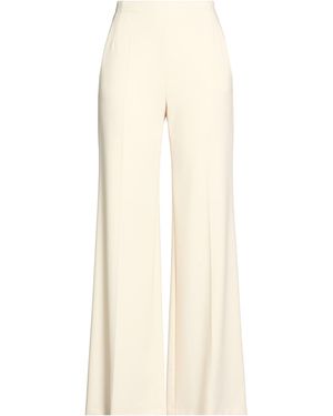 Windsor. Ivory Pants Recycled Polyester, Viscose, Elastane - Natural