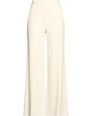 Windsor. Ivory Pants Recycled Polyester, Viscose, Elastane - Natural