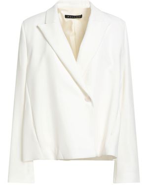 Malloni Blazer Viscose, Elastane - White