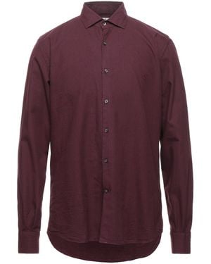 Brooksfield Shirt - Purple