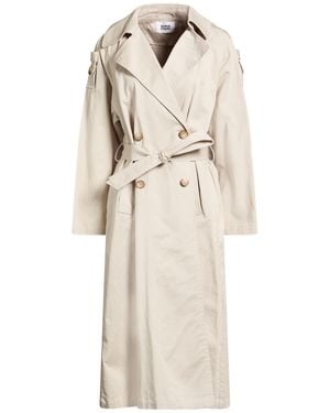 Alpha Studio Overcoats & Trench Coats - Natural