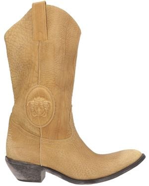 Versace Ankle Boots - Natural