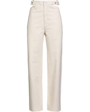 Dion Lee Pantaloni Jeans - Neutro
