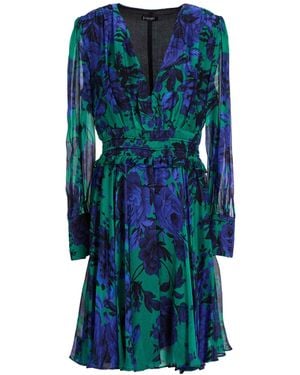 Liu Jo Mini Dress Silk, Viscose - Blue
