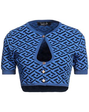 Versace Strickjacke - Blau
