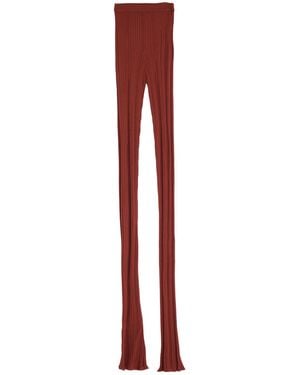 Marco Rambaldi Rust Leggings Viscose, Polyamide - Red
