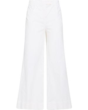 Via Masini 80 Trouser - White