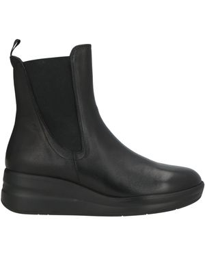 Melluso Walk Ankle Boots Leather - Black