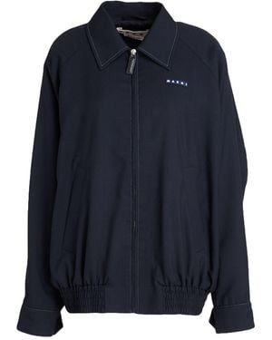 Marni Jacket Virgin Wool - Blue