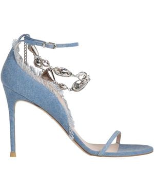 Sophia Webster Sandals Textile Fibres - Blue