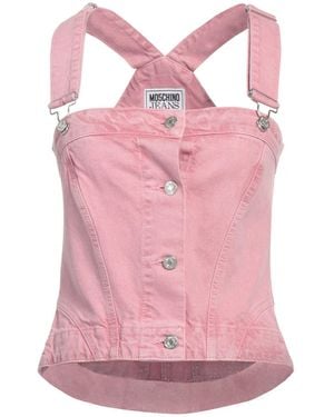 Moschino Top Cotton - Pink