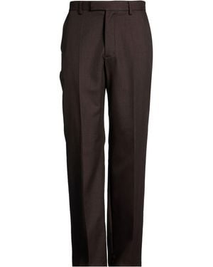 Second Layer Pants Polyester, Wool, Cotton - Brown