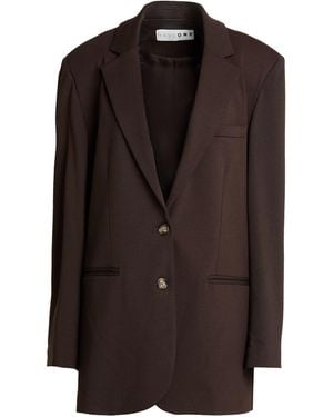 Haveone Blazer Viscose, Polyamide, Elastane - Brown