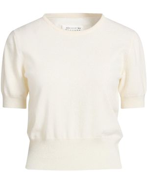 Maison Margiela Pullover - Weiß