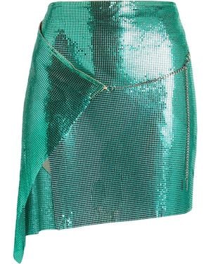 Poster Girl Mini Skirt Aluminum - Green