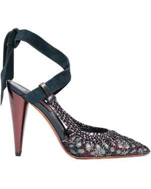 Missoni Court Shoes Soft Leather - Blue