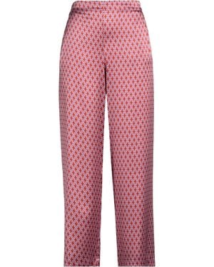 Niu Pants Silk, Elastane, Cotton - Red