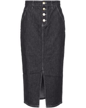 KARL LAGERFELD Midi Skirt - Black