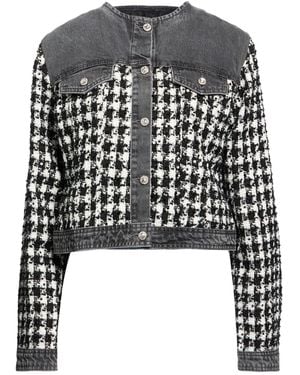 Liu Jo Jacket Polyester, Cotton - Black
