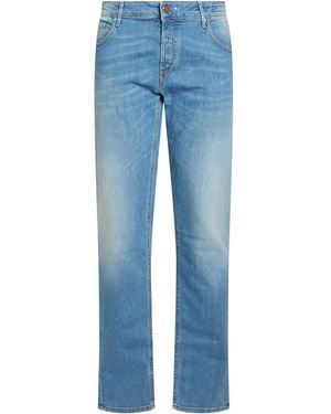 Hand Picked Jeans Cotton, Elastane - Blue
