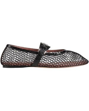 Paris Texas Ballet Flats - White