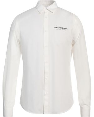 ARMANI EXCHANGE Shirt Cotton - White
