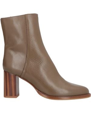 Zinda Ankle Boots Leather - Brown
